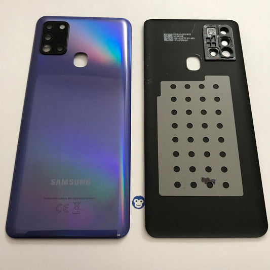 Back Battery Cover for Samsung Galaxy A21S A217 Blue - GRADE AB