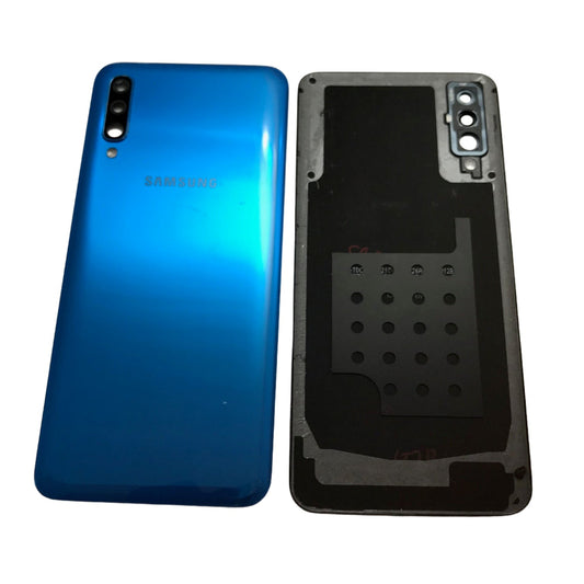 BACK BATTERY REAR COVER PANEL CAMERA LENS SAMSUNG GALAXY A505 A50 (2019) Blue - GRADE AB