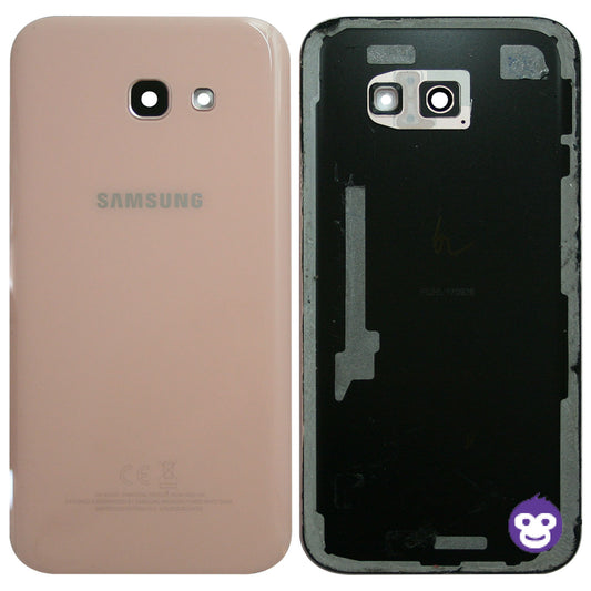 BACK BATTERY REAR COVER PANEL CAMERA LENS  SAMSUNG GALAXY A5 (2017) A520 PINK - GRADE AB