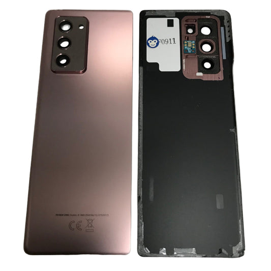 SAMSUNG GALAXY FOLD 2 5G F916 BACK BATTERY COVER BRONZE - GRADE AB