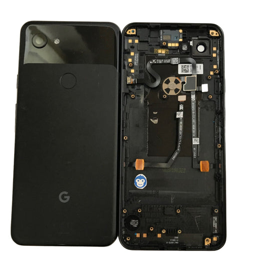 Back Battery back cover camera lens Google Pixel 3a BLACK - GRADE AB