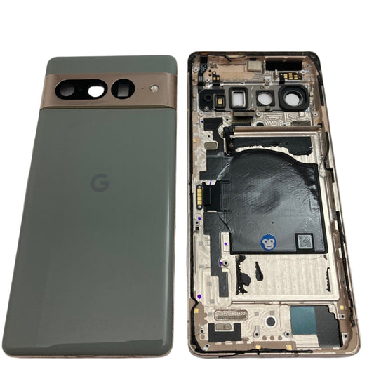 BACK HOUSING CHASSIS CAMERA LENS GOOGLE PIXEL 7 PRO Hazel (Green) - GRADE AB