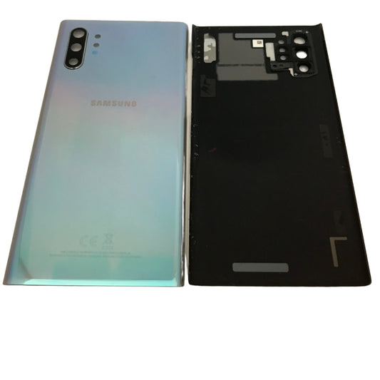 Back Battery Cover for Samsung Galaxy Note 10 Plus N975 / N976 Silver (Aura Glow) - GRADE AB