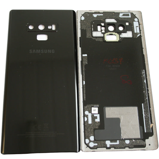 BACK BATTERY REAR COVER CAMERA LENS FOR SAMSUNG GALAXY NOTE 9 N960 BLACK - GRADE AB