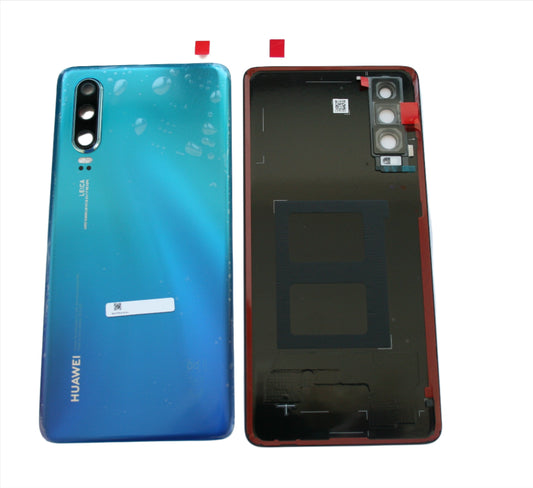 Back Battery Cover Huawei P30 Camera lens BLUE  -NEW