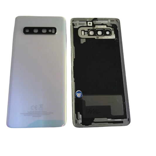 Back Battery Cover Samsung Galaxy S10 G973 Prism White - GRADE AB