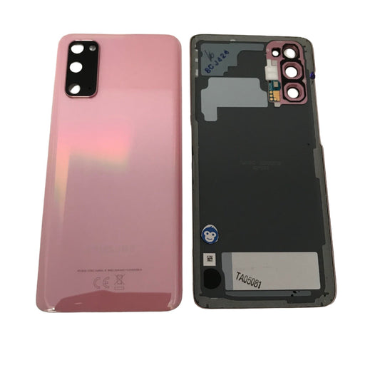 BACK BATTERY REAR COVER PANEL CAMERA LENS SAMSUNG GALAXY S20 / S20 5G G980 G981 PINK - GRADE AB
