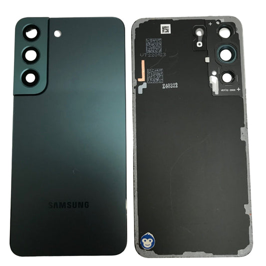 BACK BATTERY REAR COVER PANEL CAMERA LENS SAMSUNG GALAXY S22 S901 GREEN  - GRADE AB