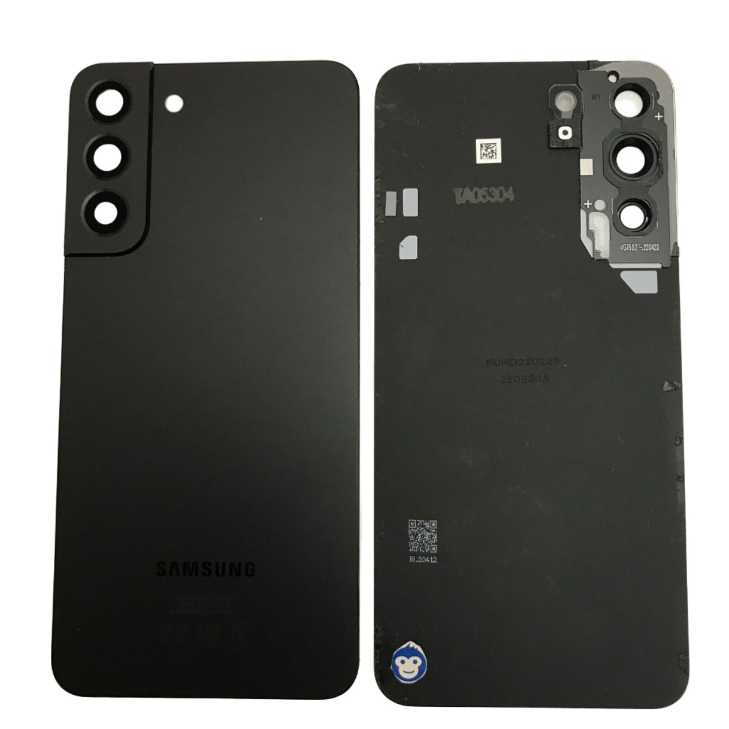 BACK BATTERY REAR COVER PANEL CAMERA LENS SAMSUNG GALAXY S22 PLUS S906 BLACK - GRADE AB