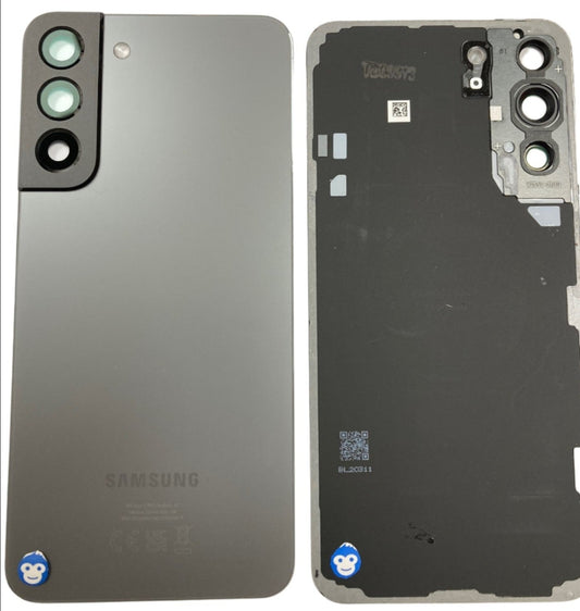 BACK BATTERY REAR COVER PANEL CAMERA LENS SAMSUNG GALAXY S22 PLUS S906 GRAPHITE - GRADE AB