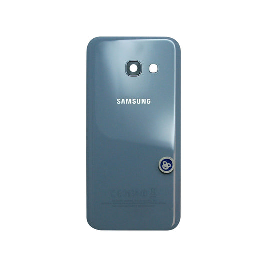 BACK BATTERY REAR COVER PANEL CAMERA LENS SAMSUNG GALAXY A320 A3 (2017) BLUE - GRADE AB