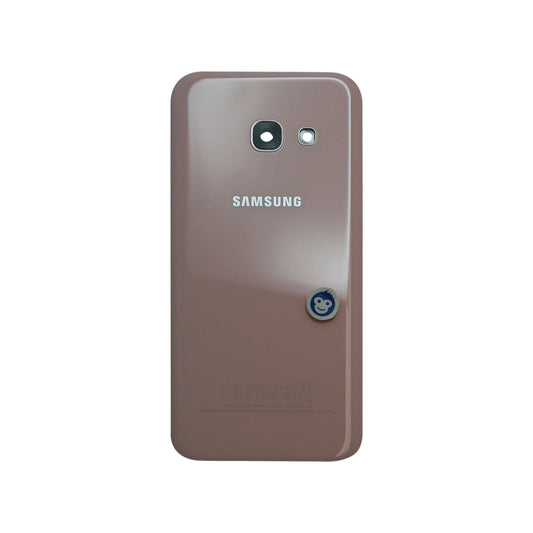 BACK BATTERY REAR COVER PANEL CAMERA LENS SAMSUNG GALAXY A320 A3 (2017) PINK - GRADE AB