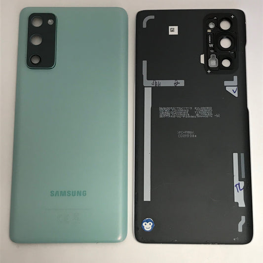 BACK BATTERY REAR COVER PANEL CAMERA LENS SAMSUNG GALAXY S20 FE 4G  G780 / S20 FE 5G G781 CLOUD MINT (GREEN) - GRADE AB