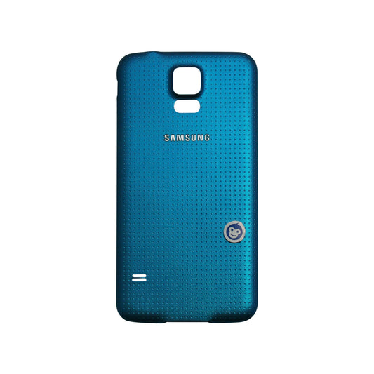 BACK BATTERY REAR COVER PANEL SAMSUNG GALAXY G900F S5 BLUE - GRADE AB