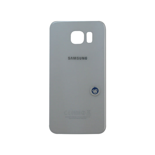BACK BATTERY REAR COVER  SAMSUNG GALAXY G920F S6 WHITE - GRADE AB