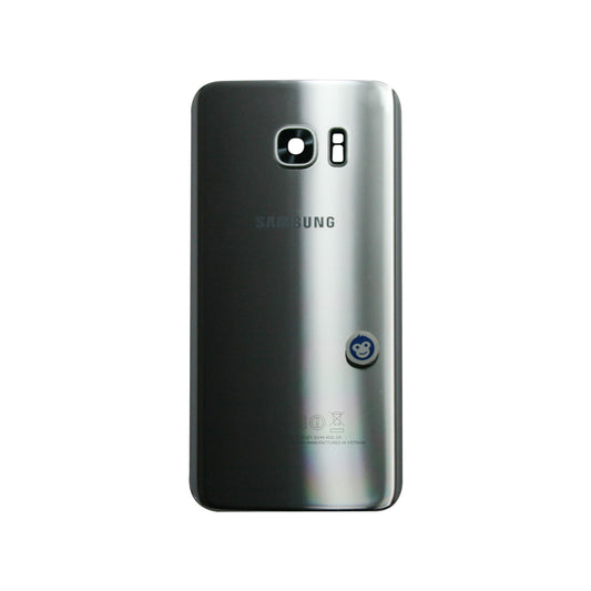 BACK BATTERY REAR COVER PANEL CAMERA LENS  SAMSUNG GALAXY G935F S7 EDGE SILVER - GRADE AB