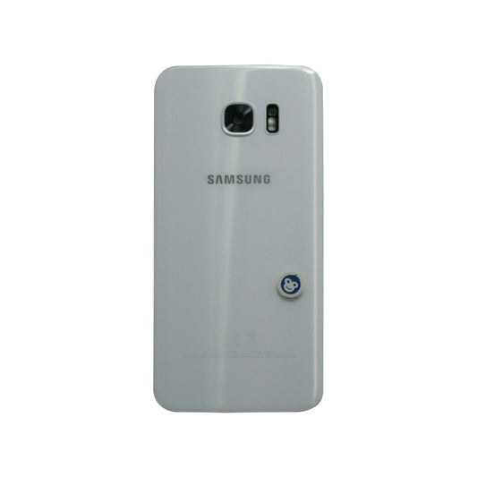 BACK BATTERY REAR COVER PANEL CAMERA LENS  SAMSUNG GALAXY G935F S7 EDGE WHITE - GRADE AB