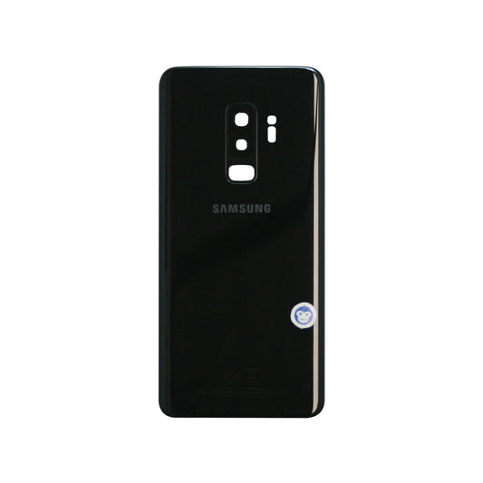 BACK BATTERY REAR COVER PANEL CAMERA LENS  SAMSUNG GALAXY G965F S9 PLUS BLACK - GRADE AB