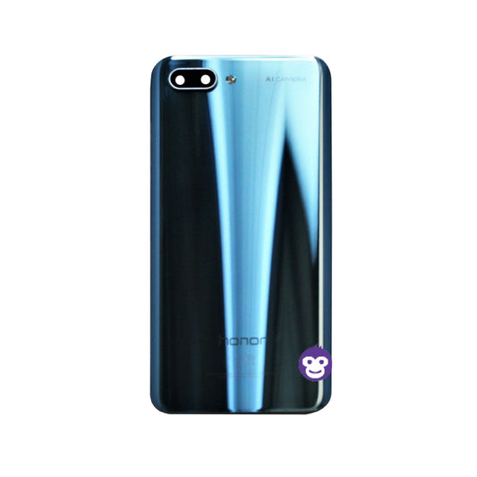 Honor 10 Back Battery Cover Rear Glass with Camera Lens Blue - GRADE AB