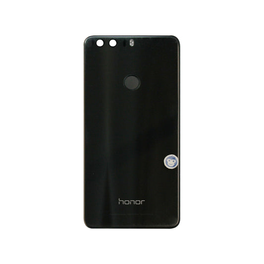 Honor 8 Back Battery Cover Rear Glass with Camera Lens Black - GRADE AB