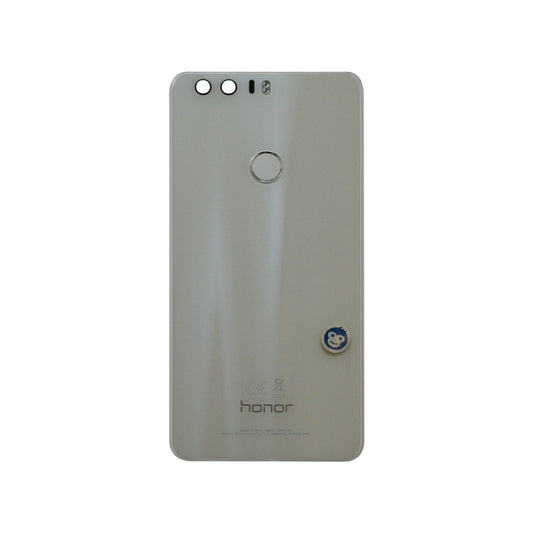 Honor 8 Back Battery Cover Rear Glass with Camera Lens White - GRADE AB