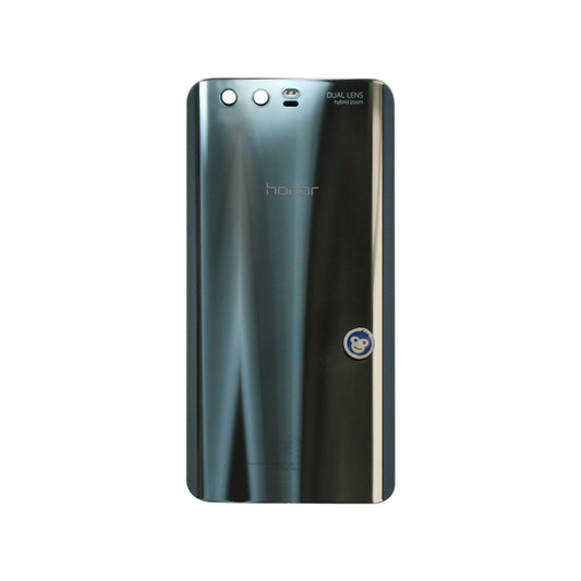 Honor 9 Back Battery Cover Rear Glass with Camera Lens Grey - GRADE AB