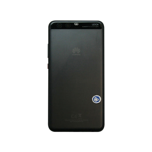 Huawei P10 Rear Back Battery Cover in Black with Camera Lens - GRADE AB