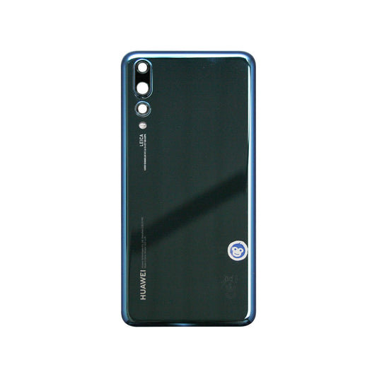 Huawei P20 Pro Rear Back Glass Battery Cover in Blue with Camera Lens - GRADE AB