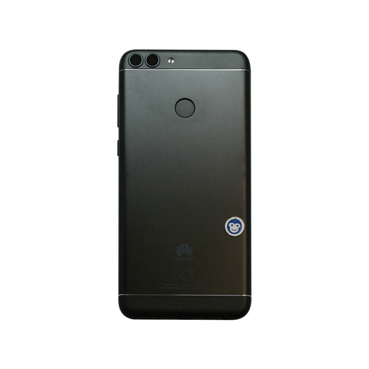 Huawei P Smart Rear Back Cover Metal Chassis with Camera Lens Black - GRADE AB