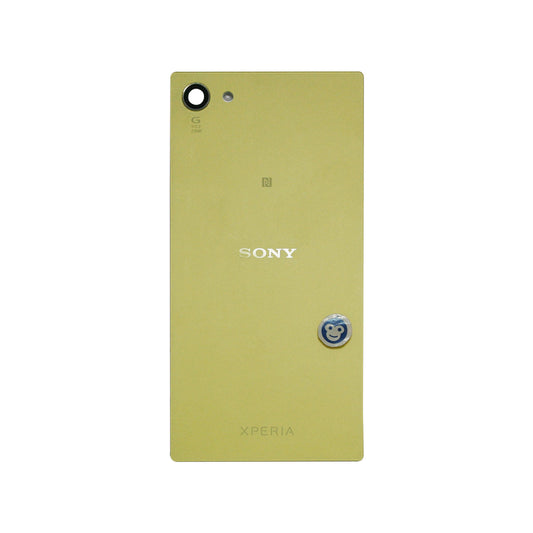 Rear Back Cover FOR SONY XPERIA Z5 COMPACT YELLOW - GRADE AB