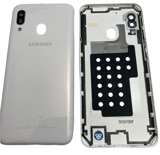 Back Battery Cover for Samsung Galaxy A202 / A20e (2019) White - GRADE AB