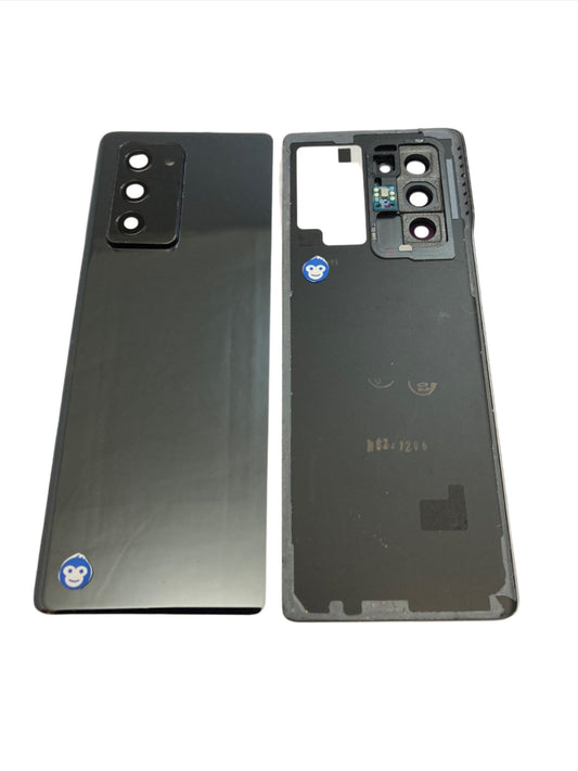SAMSUNG GALAXY FOLD 2 5G F916 BACK BATTERY COVER BLACK - GRADE AB