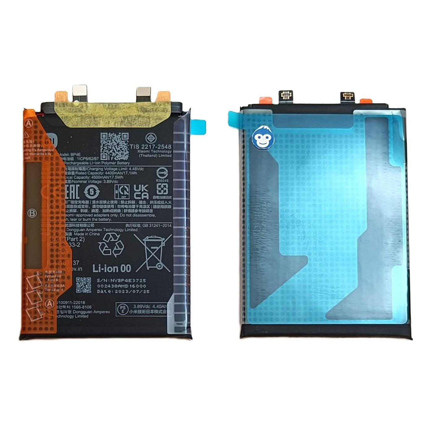 INTERNAL BATTERY XIAOMI 13 LITE BP4E - NEW