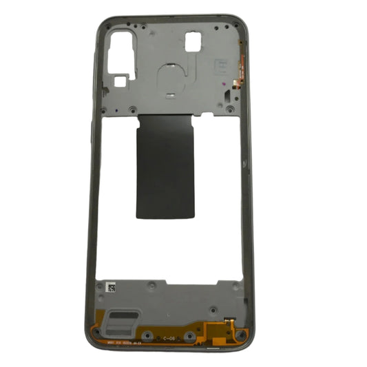 Chassis frame for Samsung Galaxy a40 (2019) A405 White - GRADE AB