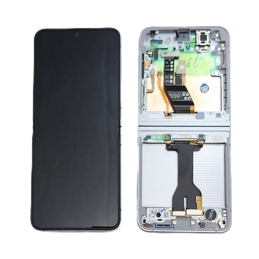 LCD SCREEN DISPLAY SAMSUNG GALAXY ZFLIP6 5G F741 SILVER - NEW