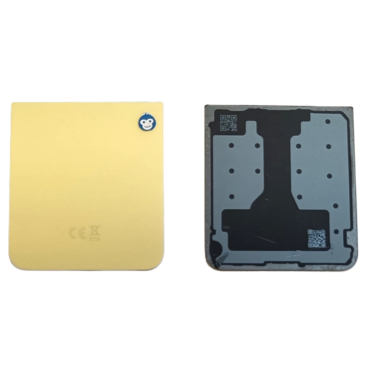 BACK BATTERY REAR COVER PANEL SAMSUNG GALAXY ZFLIP6 5G F741 YELLOW - GRADE AB