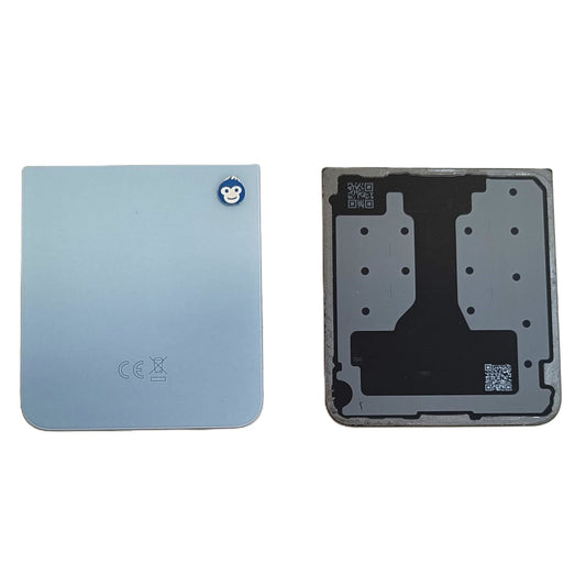 BACK BATTERY REAR COVER PANEL SAMSUNG GALAXY ZFLIP6 5G F741 BLUE - GRADE AB