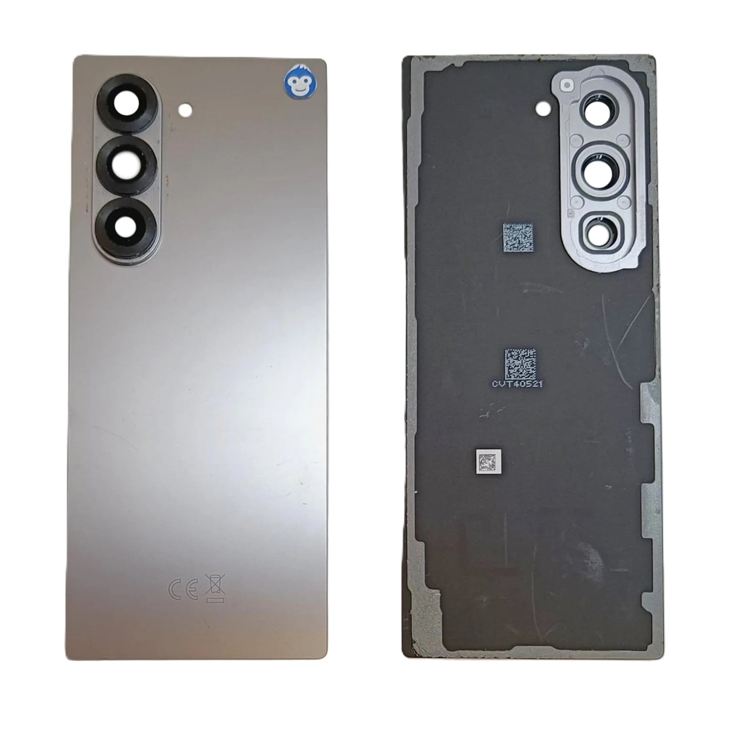 SAMSUNG GALAXY Z FOLD 6 5G F956 BACK BATTERY COVER SILVER SHADOW - GRADE AB