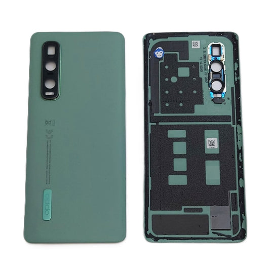 BATTERY BACK COVER WITH CAMERA LENS OPPO FIND X2 PRO GREEN - GRADE AB