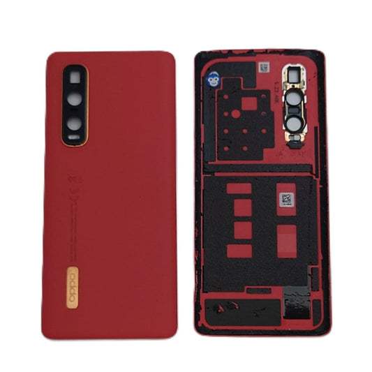 BATTERY BACK COVER WITH CAMERA LENS OPPO FIND X2 PRO ORANGE - GRADE AB