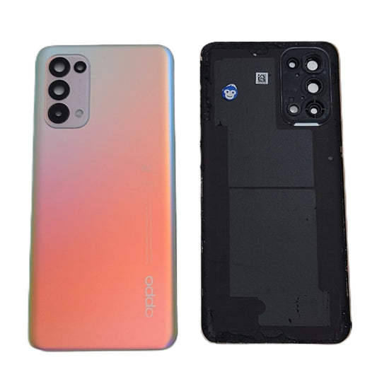BATTERY BACK COVER LENS OPPO FIND X3 LITE SILVER - GRADE AB