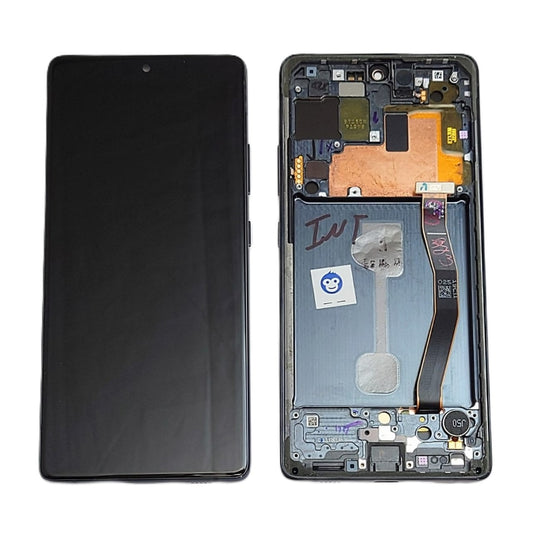 LCD DISPLAY SCREEN SAMSUNG GALAXY G770F S10 LITE MAPLE BLACK  - GRADE AB