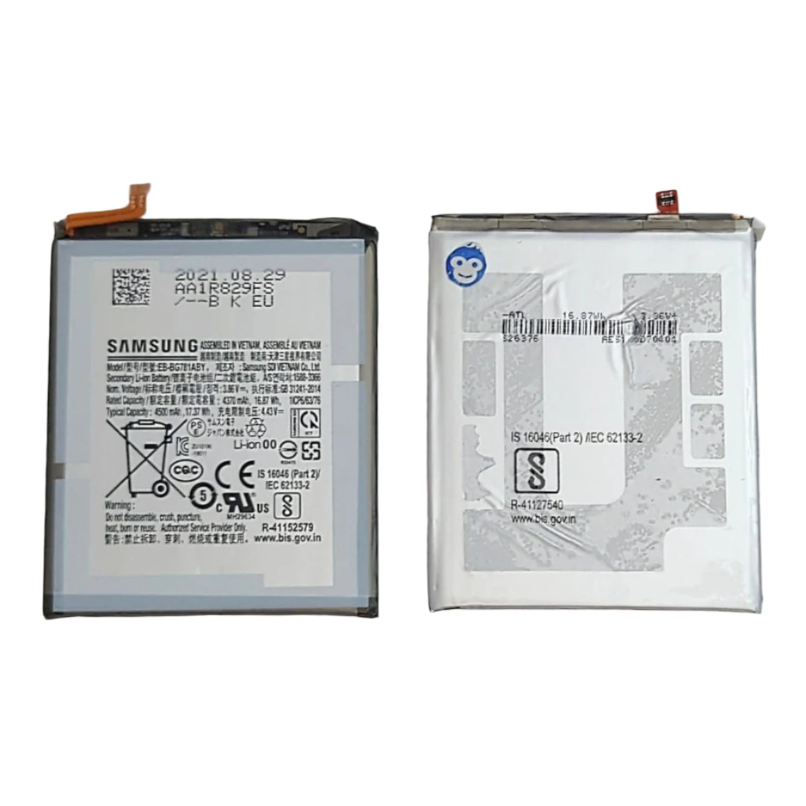 INTERNAL BATTERY EB-BG781ABY S20FE A52 A52s A525 A526 A528 G780 G781 - USED