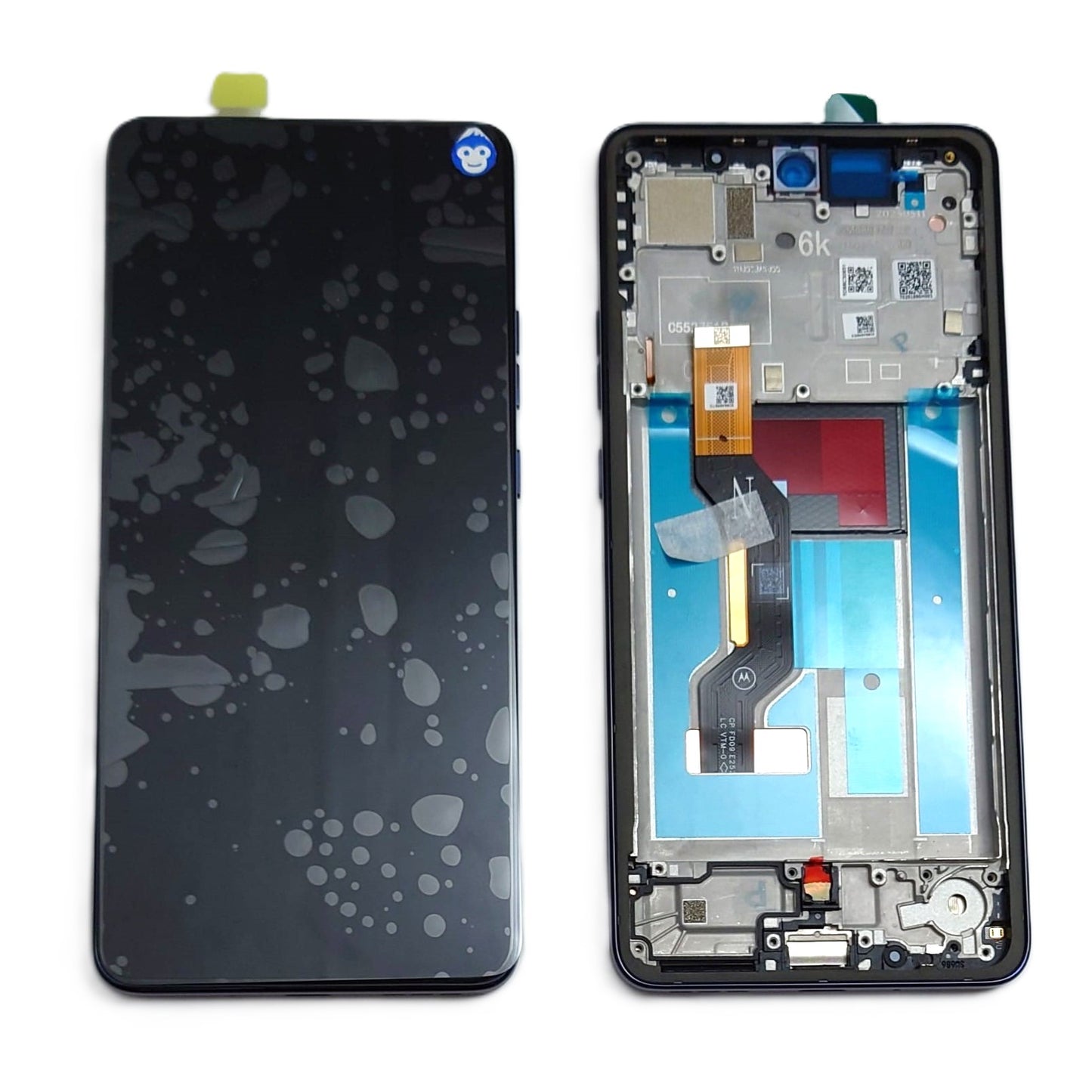 LCD SCREEN DISPLAY WITH FRAME MOTOROLA XT2527 G86 BLACK - NEW