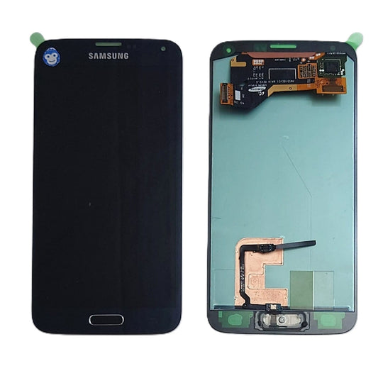 LCD DISPLAY SCREEN SAMSUNG GALAXY G900F S5 BLACK - GRADE AB