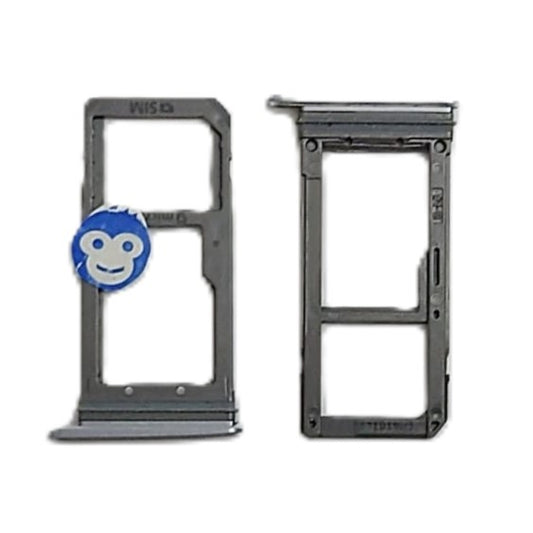 Sim Tray  Samsung Galaxy  G930F S7 BLACK - GRADE AB
