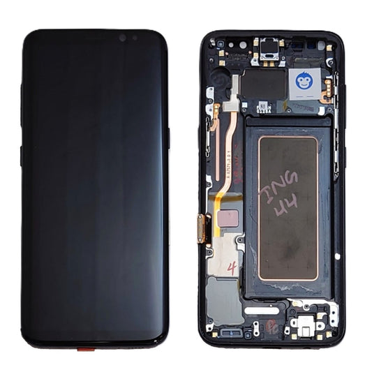 LCD DISPLAY SCREEN SAMSUNG GALAXY G950F S8 BLACK - GRADE AB