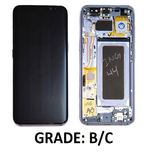 LCD DISPLAY SCREEN SAMSUNG GALAXY G950F S8 ORCHID - GRADE BC