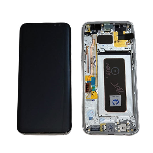 LCD DISPLAY SCREEN SAMSUNG GALAXY G955F S8 PLUS SILVER - NEW