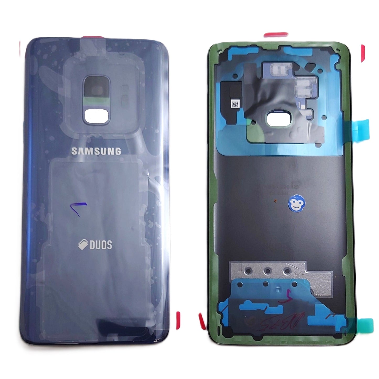 BACK BATTERY REAR COVER PANEL CAMERA LENS SAMSUNG GALAXY G960DS S9 DUOS BLUE - NEW